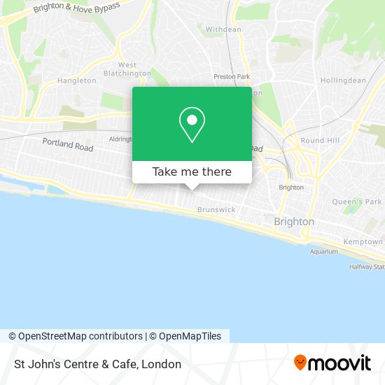 St John's Centre & Cafe map
