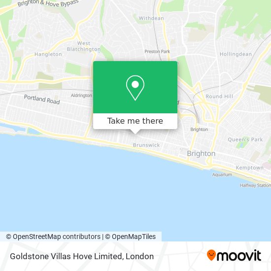 Goldstone Villas Hove Limited map
