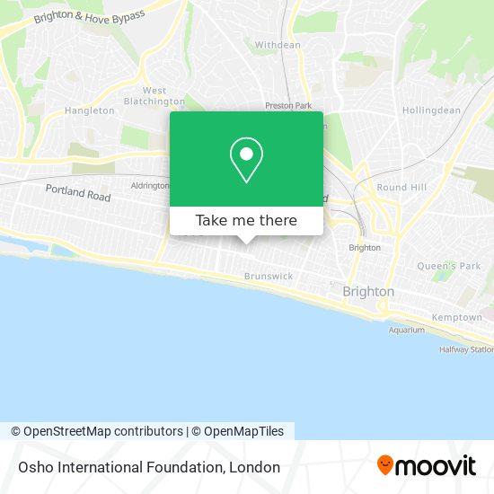 Osho International Foundation map