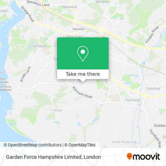 Garden Force Hampshire Limited map