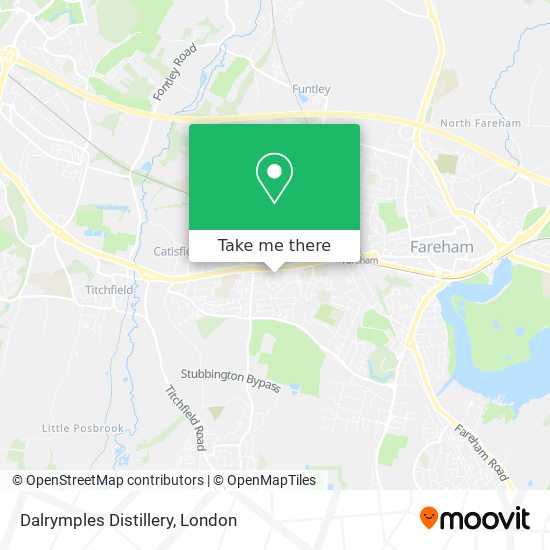 Dalrymples Distillery map