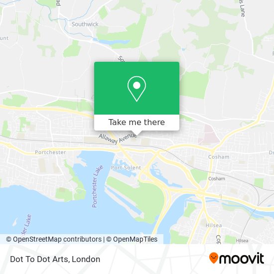 Dot To Dot Arts map