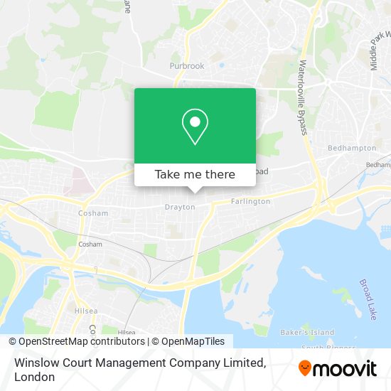 Winslow Court Management Company Limited map