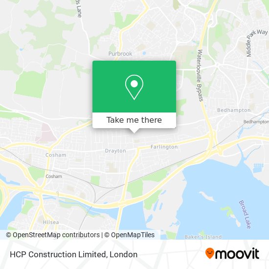 HCP Construction Limited map