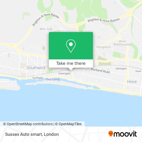 Sussex Auto smart map