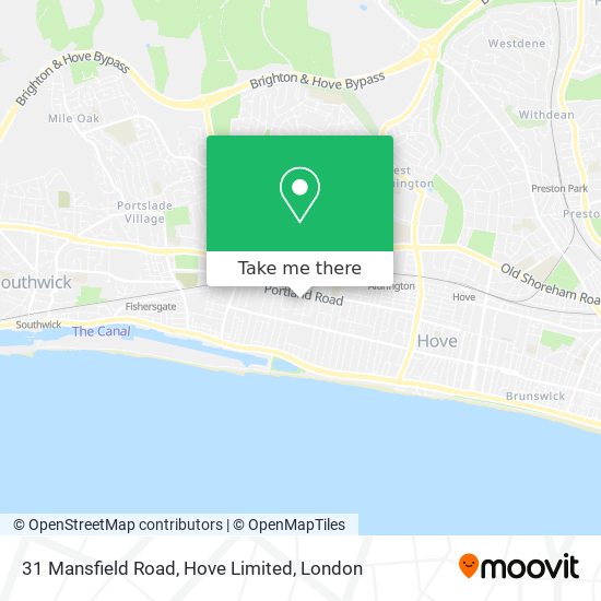 31 Mansfield Road, Hove Limited map