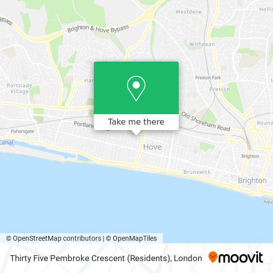 Thirty Five Pembroke Crescent (Residents) map