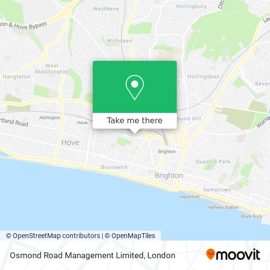 Osmond Road Management Limited map