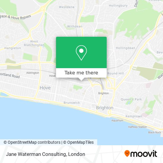 Jane Waterman Consulting map