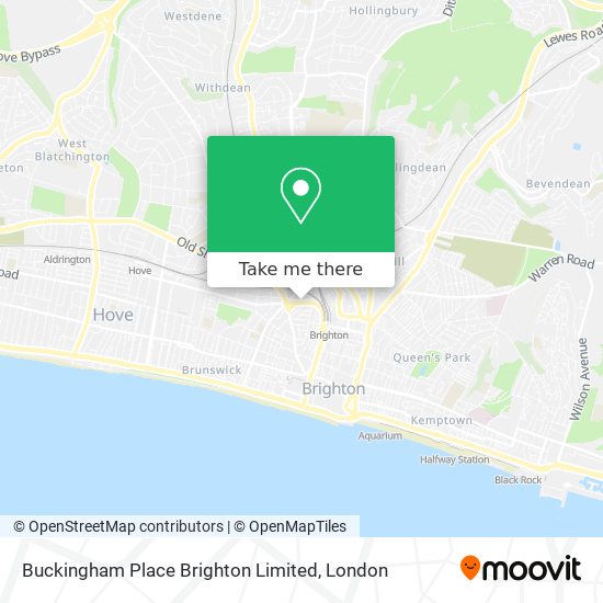 Buckingham Place Brighton Limited map