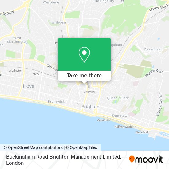 Buckingham Road Brighton Management Limited map