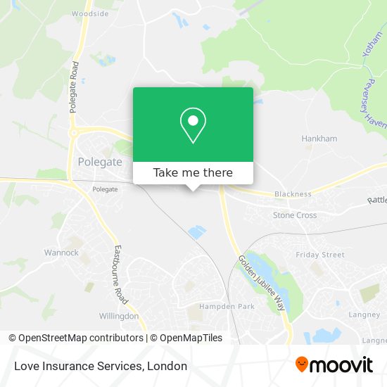 Love Insurance Services map