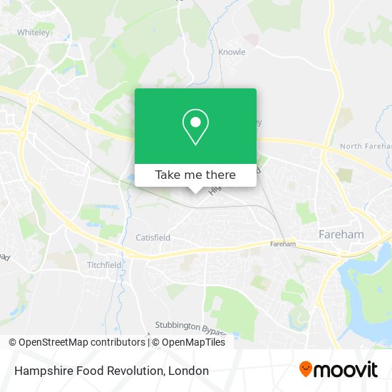 Hampshire Food Revolution map