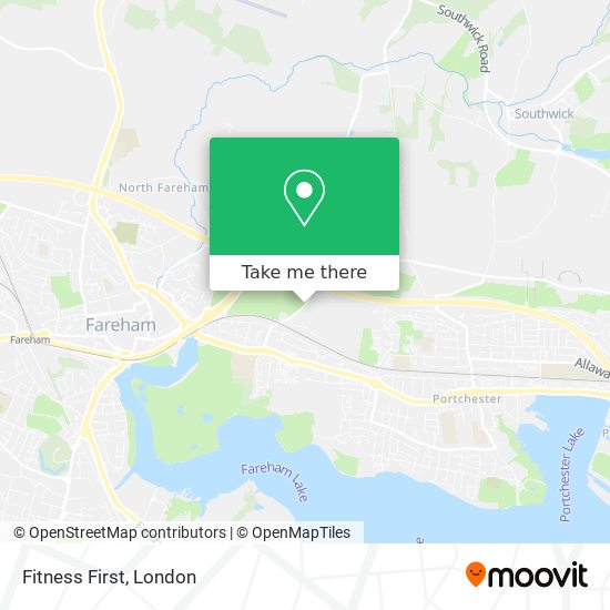 Fitness First map