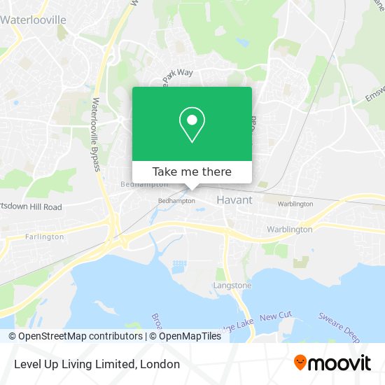 Level Up Living Limited map