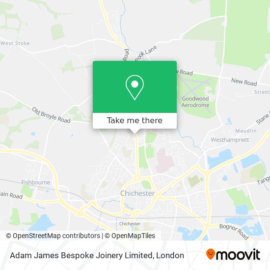 Adam James Bespoke Joinery Limited map