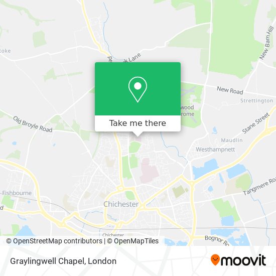 Graylingwell Chapel map