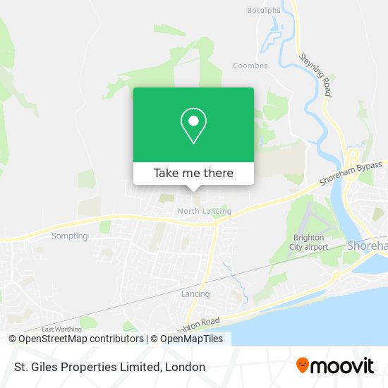 St. Giles Properties Limited map