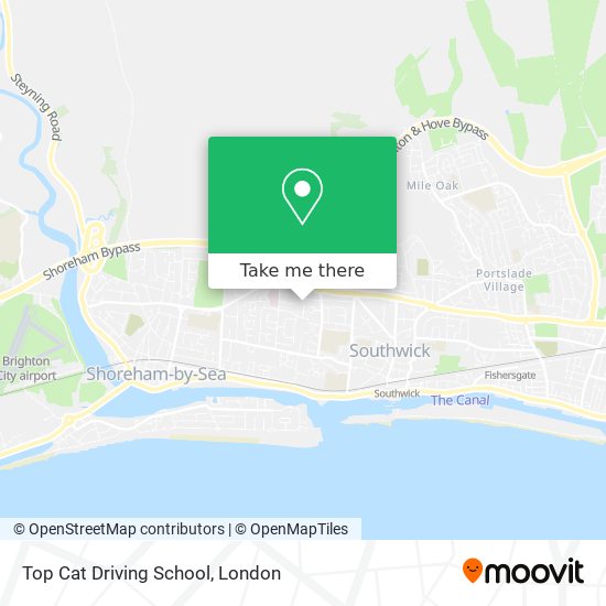 Top Cat Driving School map