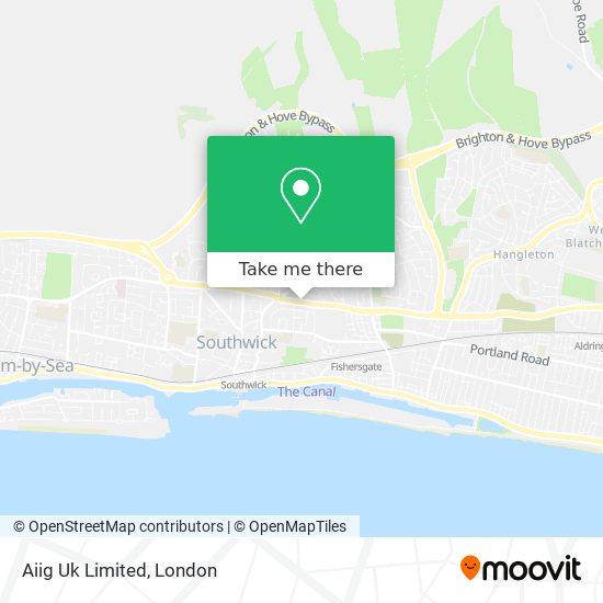 Aiig Uk Limited map
