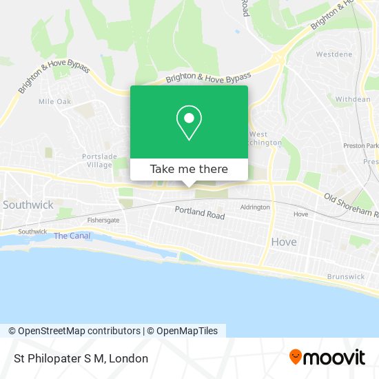 St Philopater S M map