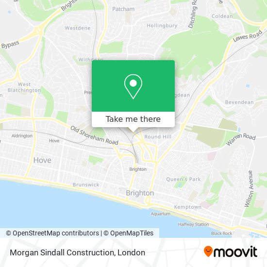 Morgan Sindall Construction map