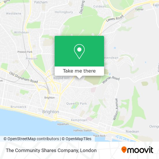 The Community Shares Company map