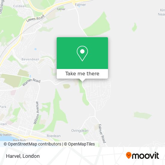 Harvel map