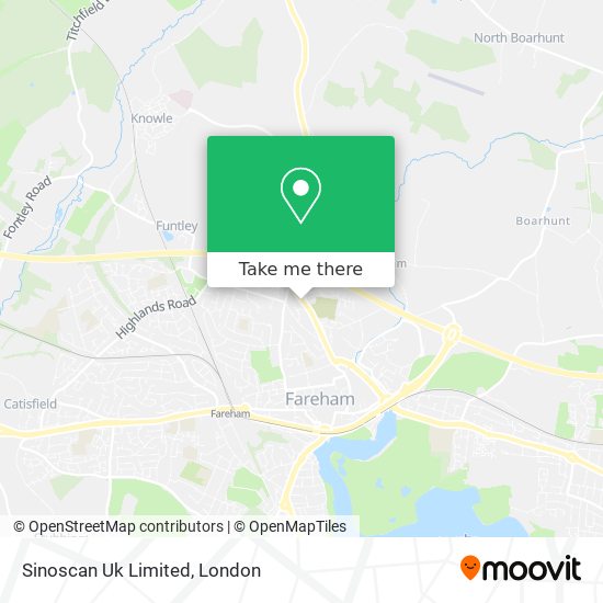 Sinoscan Uk Limited map