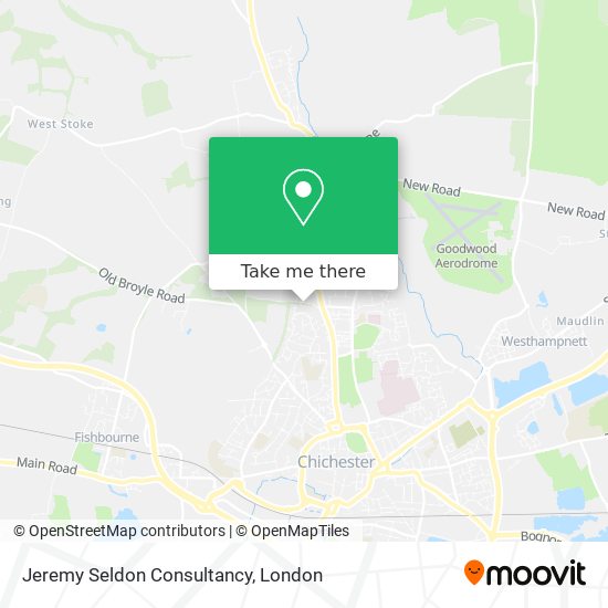 Jeremy Seldon Consultancy map
