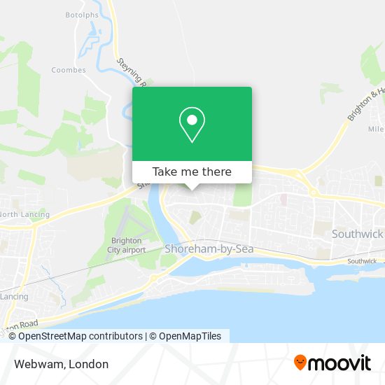 Webwam map