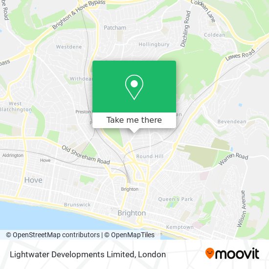 Lightwater Developments Limited map