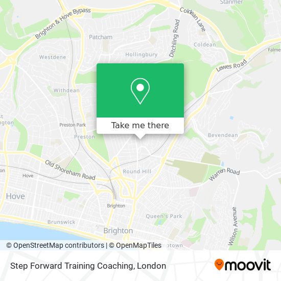 Step Forward Training Coaching map