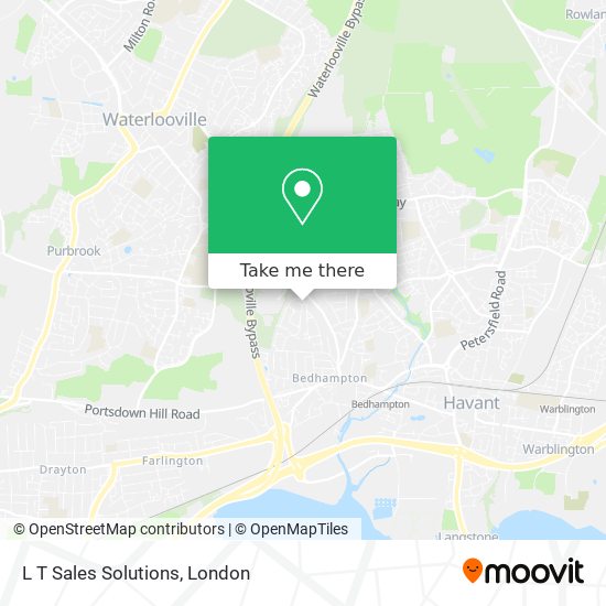 L T Sales Solutions map