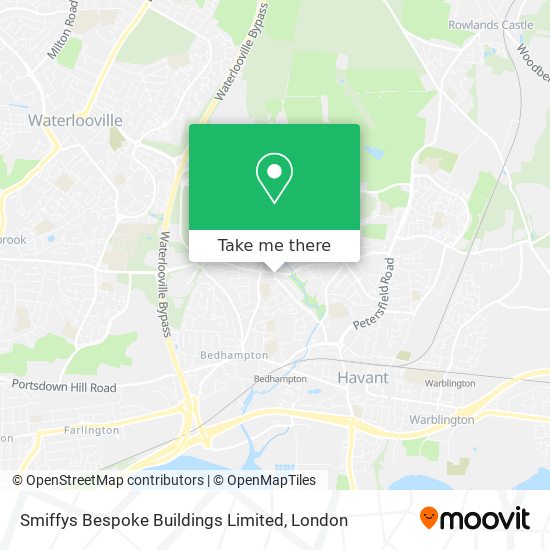 Smiffys Bespoke Buildings Limited map