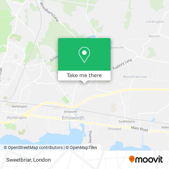Sweetbriar map