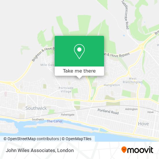 John Wiles Associates map