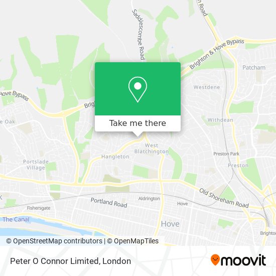 Peter O Connor Limited map