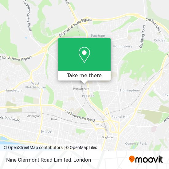 Nine Clermont Road Limited map