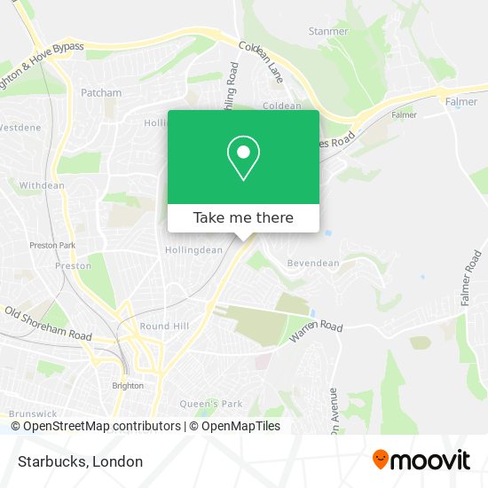 Starbucks map