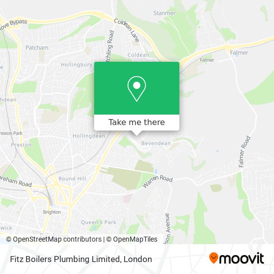 Fitz Boilers Plumbing Limited map