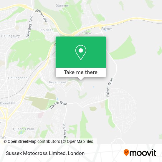 Sussex Motocross Limited map