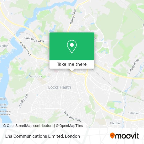 Lna Communications Limited map