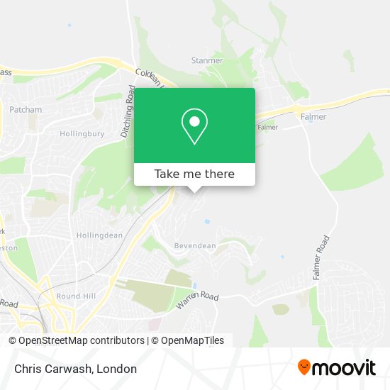 Chris Carwash map