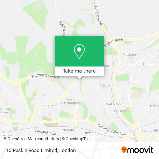 10 Ruskin Road Limited map
