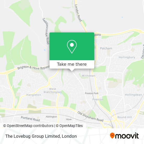 The Lovebug Group Limited map