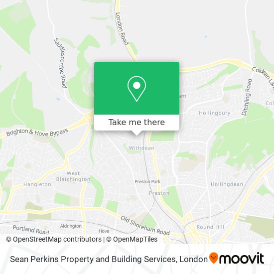 Sean Perkins Property and Building Services map