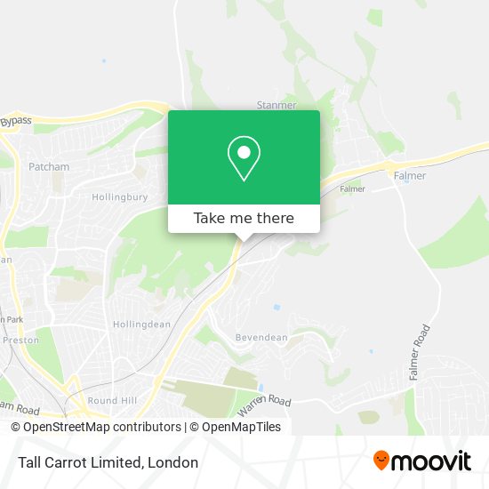 Tall Carrot Limited map
