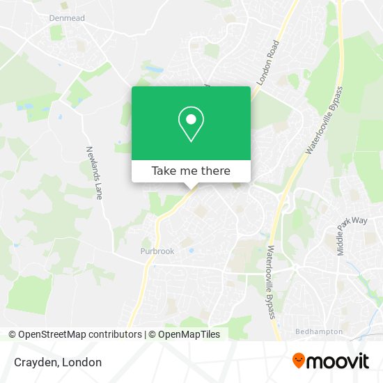 Crayden map