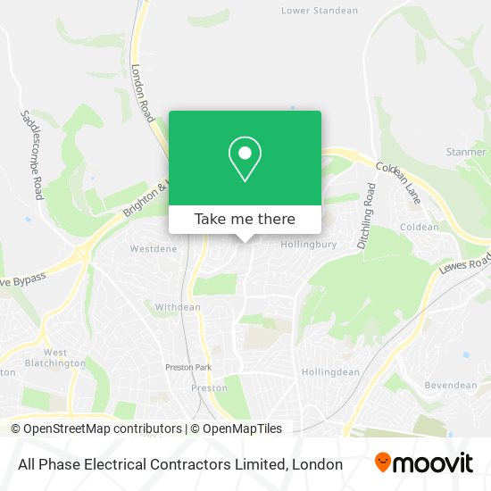 All Phase Electrical Contractors Limited map